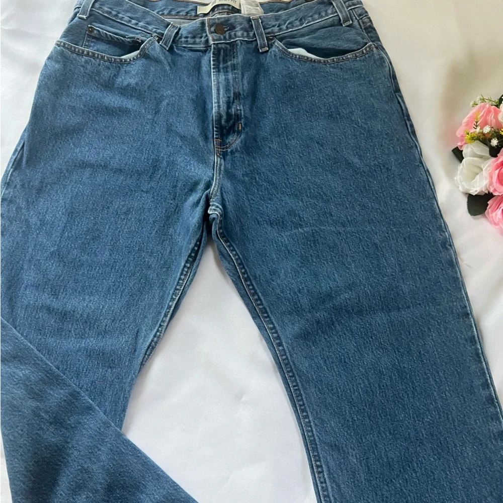 Easy fit men’s denim jeans size 38 x 30 blue